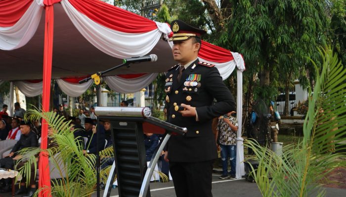 Bhayangkara ke-79, Polres Lahat Kukuhkan Komitmen Wujudkan Kamtibmas yang Kondusif