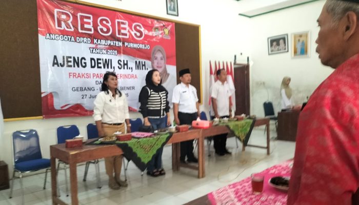 8 Kegiatan Tercatat saat Reses Ajeng Dewi di Banyuasin Separe Purworejo