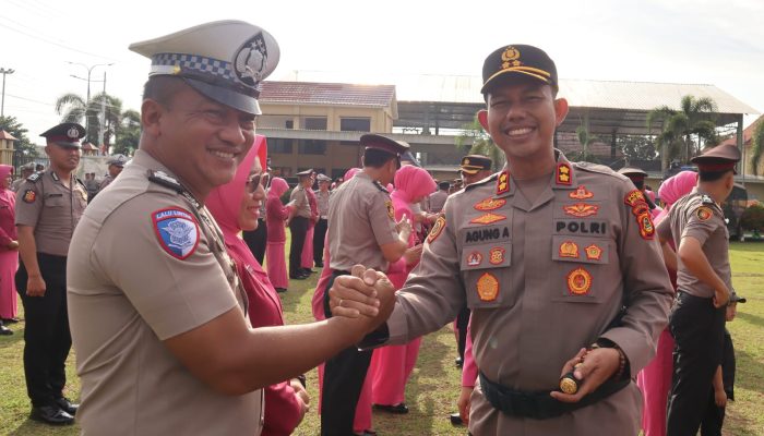 37 Personel Polres Musi Rawas Naik Pangkat, Kapolres: Jadilah Teladan dan Tingkatkan Tanggung Jawab