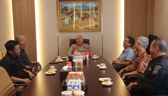 Terima Audiensi PWI Sleman, Kapolresta Ungkapkan Maraknya Kasus Ini