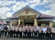 Kapolres Lahat Tinjau Polsek Jarai dan Pajar Bulan, Dorong Layanan Polisi yang Humanis dan Optimal