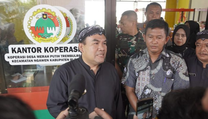 Bupati Blora Launching 295 Kopdes Merah Putih