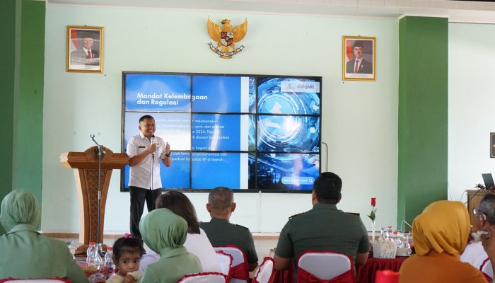 Pererat Persatuan, Kodim 0402/OKI Gelar Komunikasi Sosial Bersama Keluarga Besar TNI