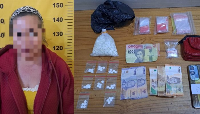 Perempuan Paruh Baya Edarkan Okerbaya, Polisi Temukan Ratusan Pil Trex