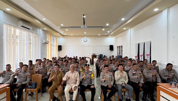 Kapolres Lahat Dorong Bhabinkamtibmas Aktif Dukung Ekonomi Desa Lewat Koperasi Merah Putih