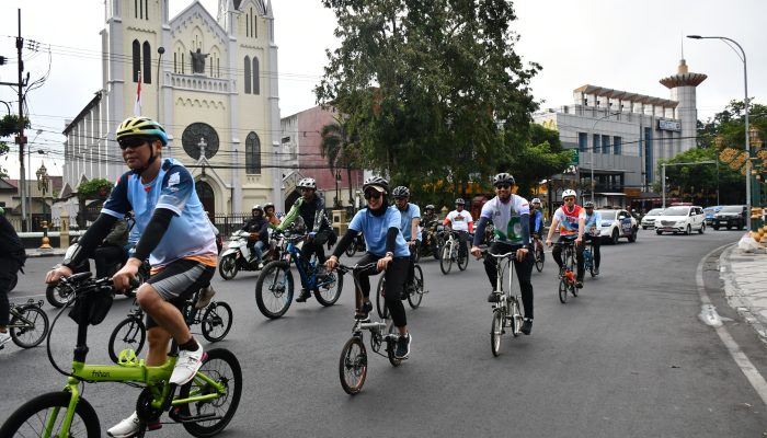 Raker Forsesdasi di Malang, Hangatkan Sinergi Lewat Gowes dan Ngopi