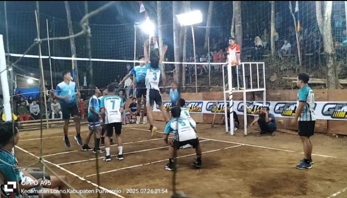 Turnamen Bola Voli Plastik Wabup Cup Purworejo Digelar di Banyuasin Separe