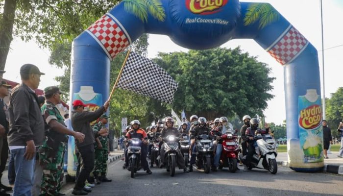 Ratusan Pengendara Motor Ikuti Tour de Merapi 2025