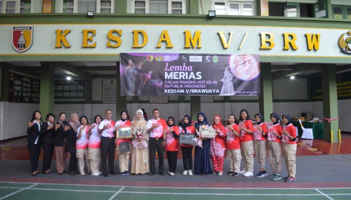 Rayakan HUT ke-80 RI, Kesdam V/Brawijaya Gelar Lomba Tata Rias Penuh Warna dan Makna