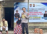 Sentuhan Kemanusiaan Polres Musi Rawas, Bedah Rumah Mas Cite Wujud Kolaborasi Nyata dengan Pemda