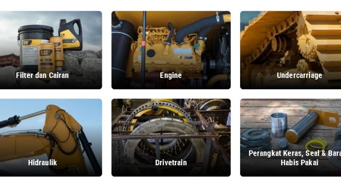 Spare Parts Caterpillar yang Wajib Tersedia di Gudang Anda