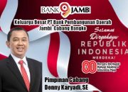 BPD Jambi Cabang Bangko Ucapkan Selamat HUT ke-80 RI