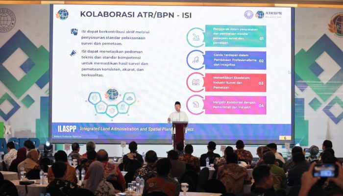 Di Acara HUT ke-53 ISI, Menteri Nusron Wahid Bicarakan Soal Pentingnya Akurasi Peta