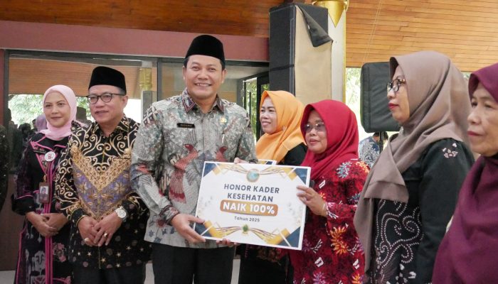 Naikkan Honor 100 Persen, Bupati Subandi Andalkan Kader Kesehatan Tekan AKI, AKB, dan Stunting