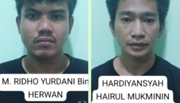 Amin Alami Luka Bacok di Kepala, Pipi dan Telinga, Dua Pelaku Diringkus Polisi
