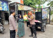 Polsek Buduran Jemput Bola, Beras Murah Langsung ke Depan Rumah Warga