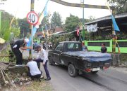 Tanggapi Keluhan Warga, Dishub Sleman Pasang Sejumlah Rambu Batas Kecepatan