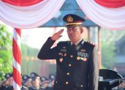 Wakapolresta Sidoarjo Pimpin Upacara HUT ke-80 RI, Tegaskan Komitmen Jaga NKRI