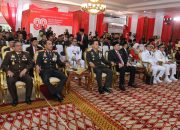 Kapolda Sumsel Bersama Gubernur Ikuti Detik-Detik Proklamasi Kemerdekaan ke-80 RI Secara Virtual