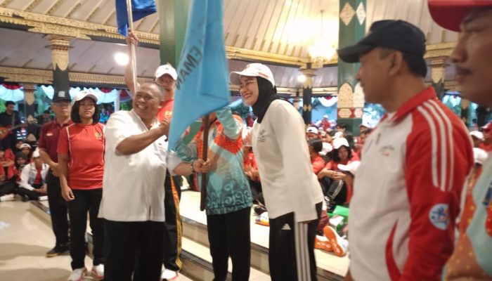 Bupati Sleman Lepas Atlet dan Ofisial yang Akan Berlaga di PORDA XVII dan PEPARDA IV DIY 2025