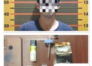 Terciduk Nyabu di Warung, Sopir Truk Ekspedisi Digelandang Satnarkoba Mamuju