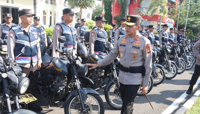 Kapolda Sumsel Pimpin Apel Bhabinkamtibmas Diikuti 846 Personel dengan Sistem Hybrid