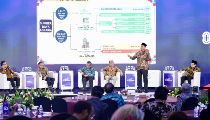 Jadi Pembicara #DemiIndonesia, Menteri Nusron: Siap Menahan Laju Alih Fungsi Lahan
