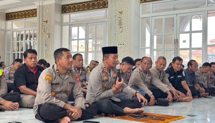 Binrohtal Polresta Sidoarjo, Mantapkan Landasan Rohani demi Kamtibmas yang Kondusif