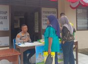 Polres Lahat & Bulog Gelar Gerakan Pangan Murah, Warga Serbu Beras Murah di Kota Agung