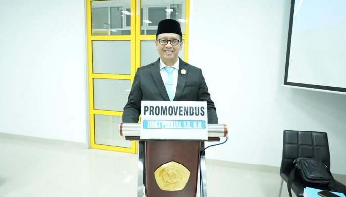 Hadirkan Terobosan dalam Politik dan Kewirausahaan, Dr. H. Indra Permana Kukuhkan Disertasinya di UNMER Malang