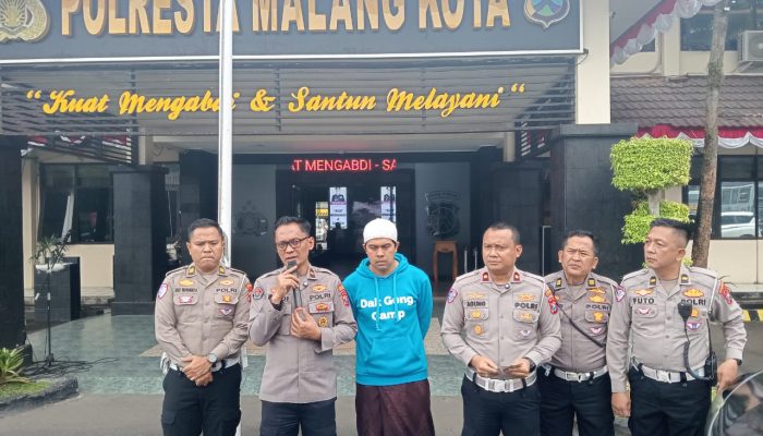Viral di Instagram, Hanya Hitungan Jam Satlantas Polresta Malang Kota Amankan Mobil dan Pemiliknya