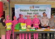 Kapolres Empat Lawang Pimpin Gerakan Pangan Murah, Warga Tebing Tinggi Nikmati Harga Terjangkau