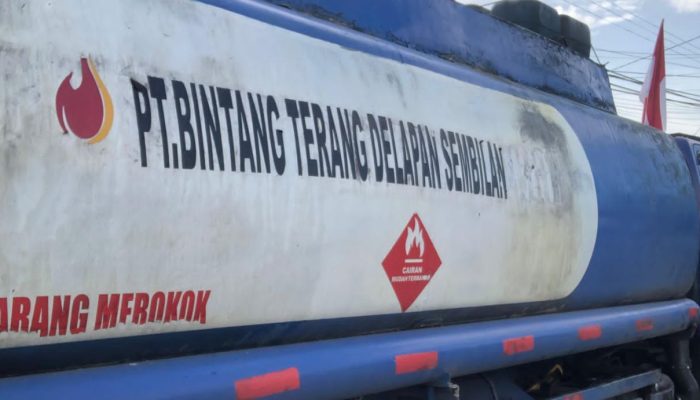 Tangki Solar Ilegal Disergap, 8.000 Liter Solar Tujuan Tambang Nikel Digagalkan