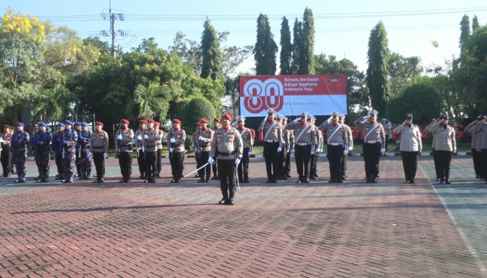 Polres Probolinggo Gelar Upacara Hari Juang Polri 2025, Teguhkan Semangat Pengabdian