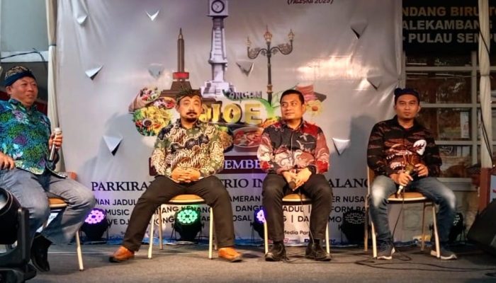 Pesan Sam Tito di Talk Show Pasar Legend Stadsklok: Wisata Malang Harus Bersih dari Narkoba