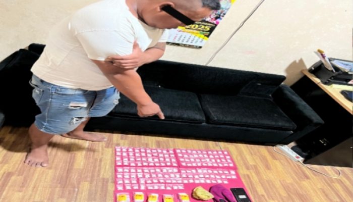 Polres Mojokerto Tangkap Pengedar Ribuan Pil Double L di Kutorejo