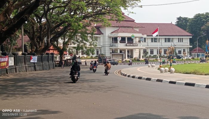 Hingga Pukul 12.00 WIB, Aksi Demonstrasi di Kota Malang Belum Juga Tampak