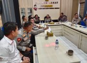 Polres Lahat Ikuti Zoom Anev Bersama Polda Sumsel, Fokus pada Antisipasi Unjuk Rasa