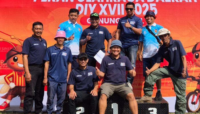 Kota Yogya Sabet Emas BMX di Porda XVII DIY 2025