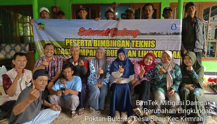 Antisipasi Perubahan Iklim, Dinas Pertanian Banyumas Gelar Bimtek Mitigasi DPI untuk Petani Sirau