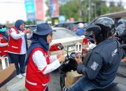 PMI Sleman Bagikan 1.000 Bibit Tanaman kepada Pengguna Jalan