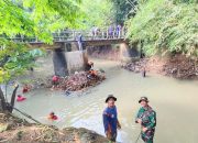 Kodim 0701/Banyumas Gelar Karya Bakti Bersih Sungai Bener
