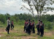 Sat Samapta Polres Lahat Gelar Latihan Menembak Flash Ball untuk Pengendalian Massa