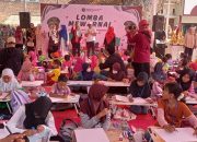 Meriah! Pelajar TK hingga SMP Pasuruan Ikuti Lomba Mewarnai dan Jingle Kebangsaan