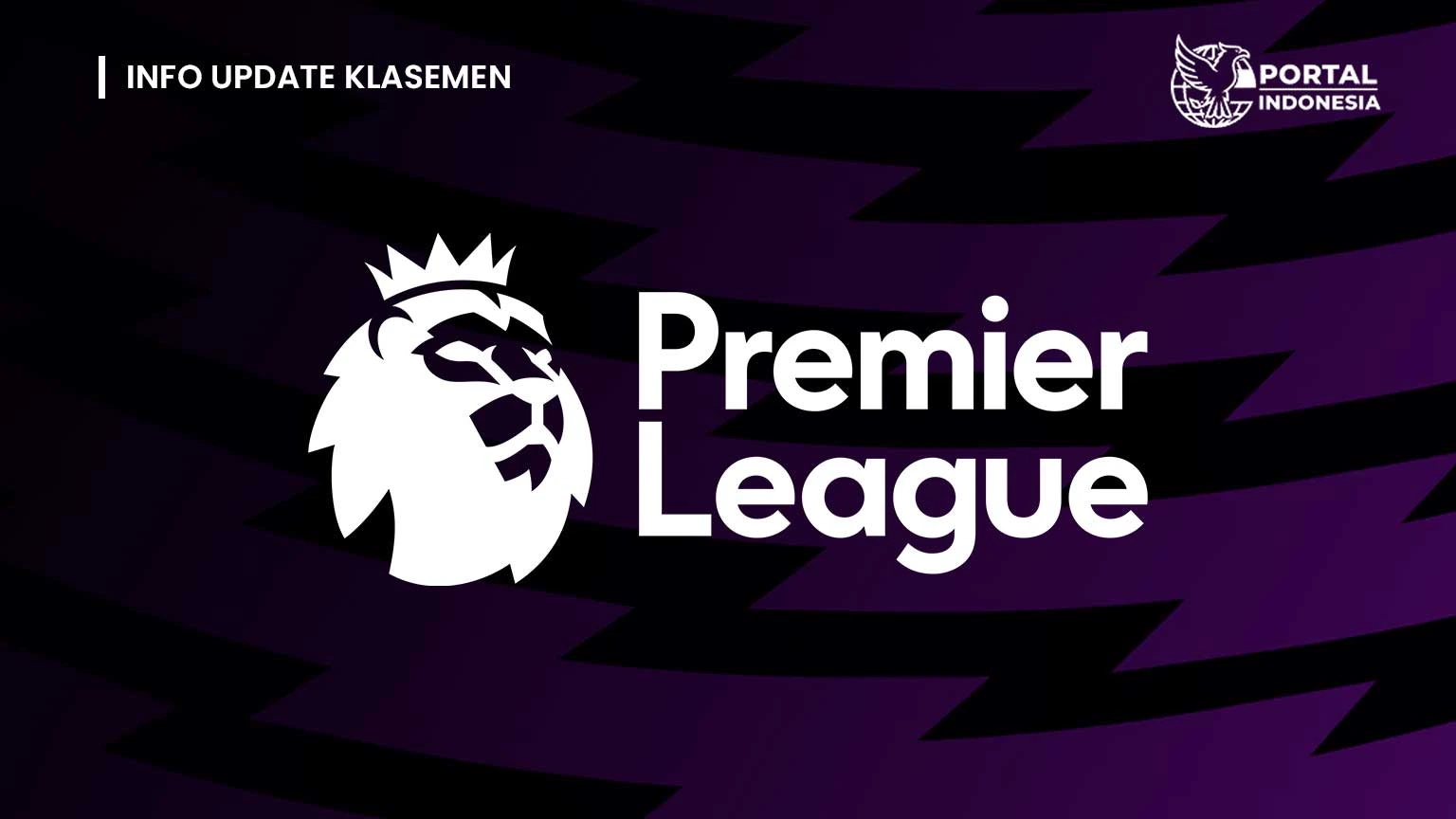 Update Klasemen Liga Inggris