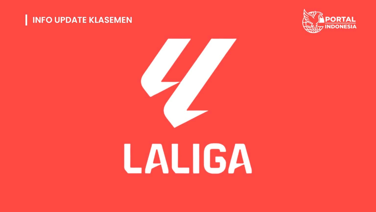 info update klasemen la liga