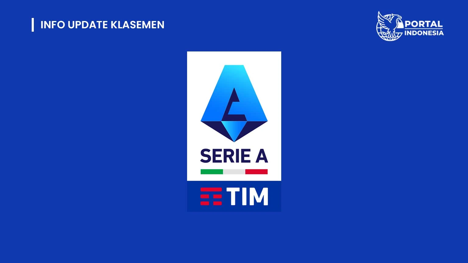 update klasemen serie a italia