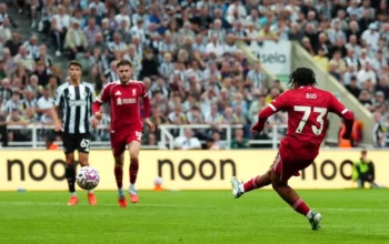 jadwal lengkap ada Newcastle VS Liverpool