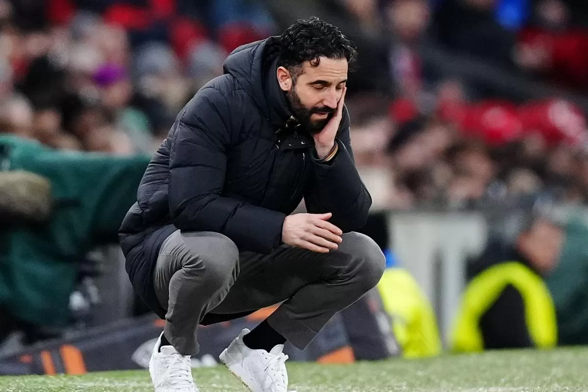 Pelatih MU Ruben Amorim