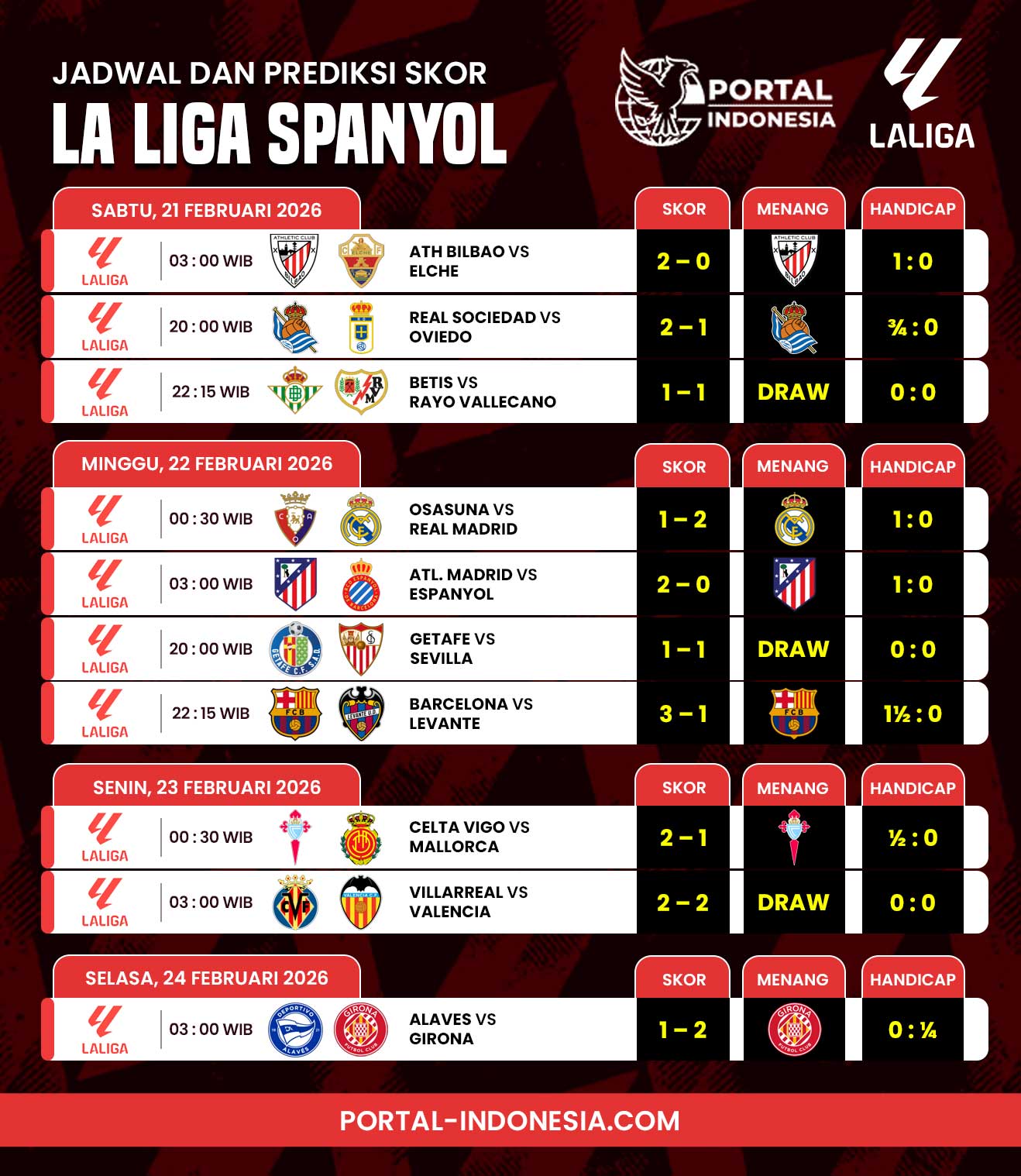 jadwal-la-liga-minggu-ini
